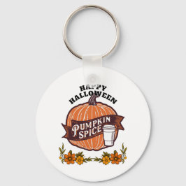 Chaveiro Feliz Camisa do Dia das Bruxas