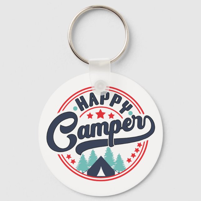 Chaveiro Feliz Camper (Frente)