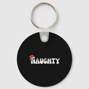 Chaveiro Feliz Casal de Natal Engraçado
