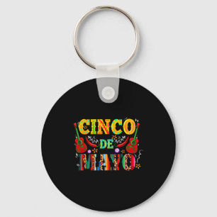 Chaveiro Feliz cinco de maio mexicano chapéu margaritaFelic