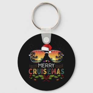 Chaveiro Feliz Cruisemas 2024 Papais noeis de Natal Reindee