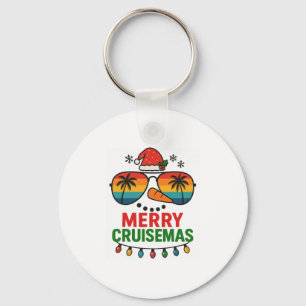 Chaveiro Feliz Cruisemas 2025 Natal Papai Noel Boneco de Ne