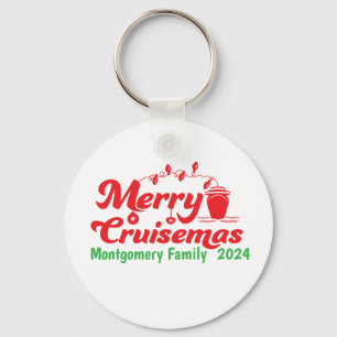 Chaveiro Feliz Cruisemas Família Personalizada