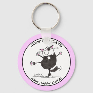 Chaveiro Feliz Dance Cat