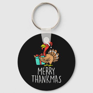 Chaveiro Feliz de Natal Papais noeis Turquia Dia de Ação de