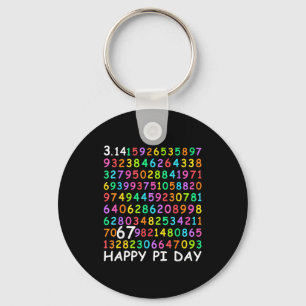 Chaveiro Feliz dia 3.14 amante da matemática 67 professores