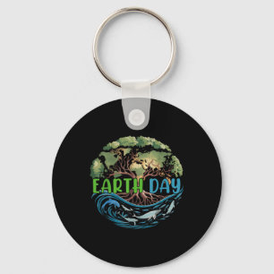 Chaveiro Feliz Dia da Terra Camisa Cuta Dia da Terra 2025 H