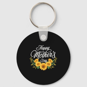 Chaveiro Feliz dia das mães girassol para mamãe avó mulhere