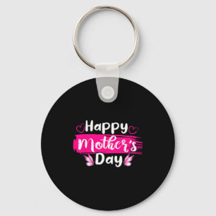 Chaveiro Feliz dia das mães mamãe amor mamãe corações borbo
