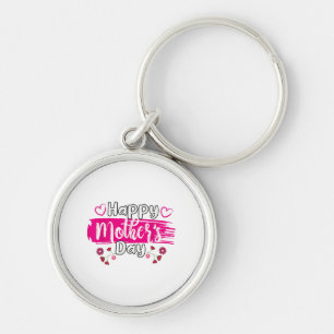 Chaveiro Feliz Dia de as mães 2025 Tshirt para Mulheres Mãe