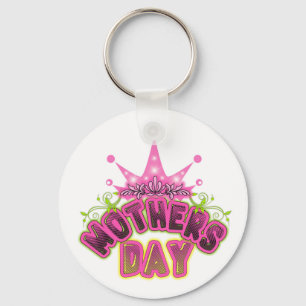 Chaveiro Feliz dia de as mães da Rainha Rosa