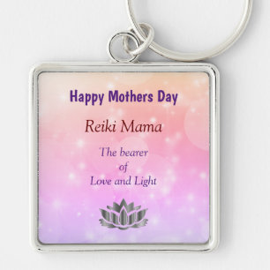 Chaveiro Feliz dia de as mães Reiki Mama