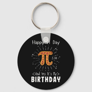 Chaveiro Feliz Dia de Pi Teto Matemático Geek Aniversário L