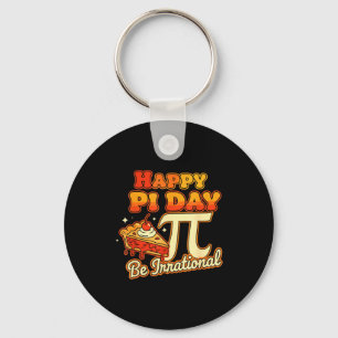 Chaveiro Feliz Dia do Pi Seja Irracional Número Símbolo Pi 