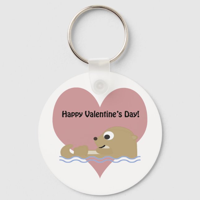 Chaveiro Feliz Dia dos Namorados (Frente)