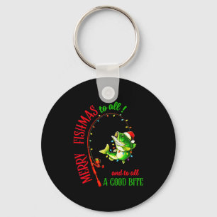 Chaveiro Feliz Fishmas Para Todos Os Pescadores Engraçados