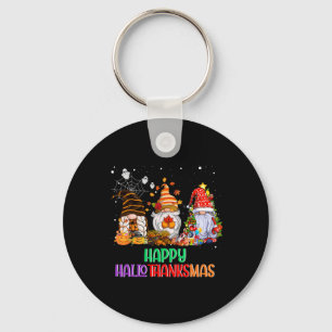 Chaveiro Feliz Hallo de Natal de Ação de Graças de Hallowee