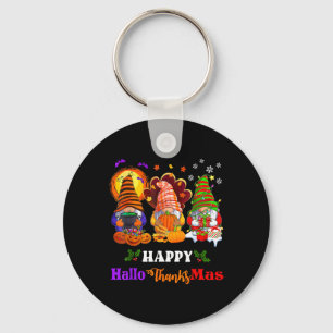 Chaveiro Feliz Hallothanksmas Três Feliz de Halloween dos G