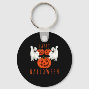 Chaveiro Feliz Halloween jack o lantern fantasmas assustado
