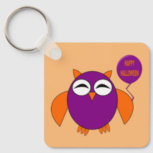 Chaveiro Feliz Halloween Party Owen Personalizado