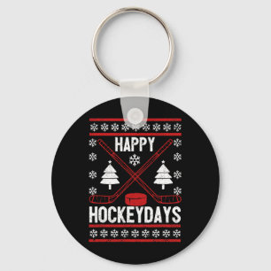 Chaveiro Feliz Hockeydays Festejado Natal Gatilho de Gelo F