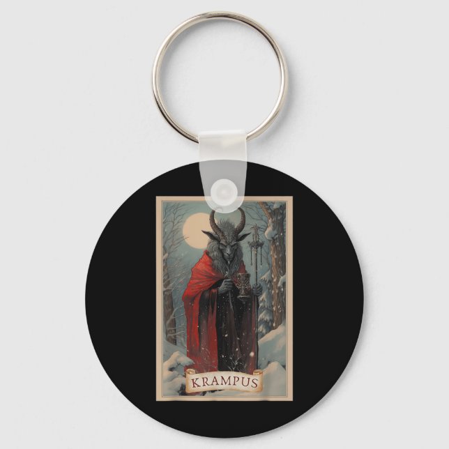 Chaveiro Feliz Krampus Horror Natal Ugly Sweater Mau P (Frente)