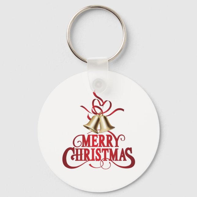 Chaveiro Feliz Natal (Frente)