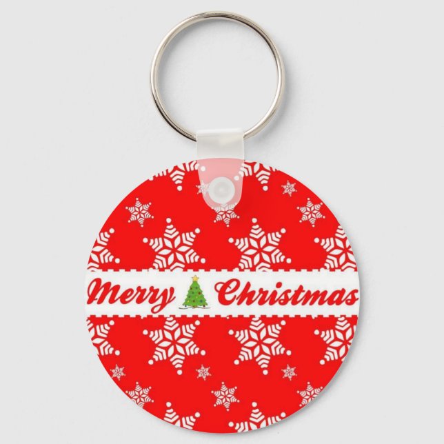Chaveiro Feliz Natal (Frente)