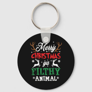 Chaveiro Feliz Natal Animal Sujo Ya Xmas Pajama
