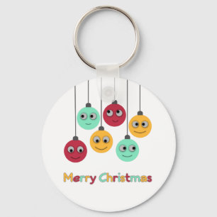 Chaveiro Feliz Natal Baubles
