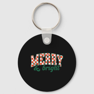 Chaveiro Feliz Natal Brilhante, Feriado de Natal Gelado