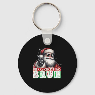 Chaveiro Feliz Natal Bruh Polegar Para Cima Relaxado Papai 