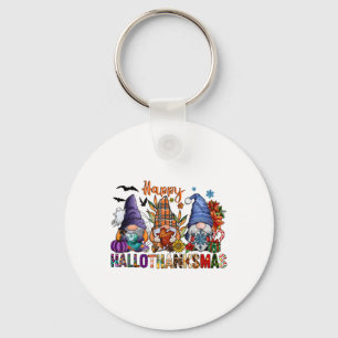 Chaveiro Feliz Natal de Ação de Graças de Halloween HalloOb