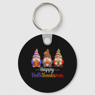 Chaveiro Feliz Natal de Ação de Graças de Halloween HalloOb