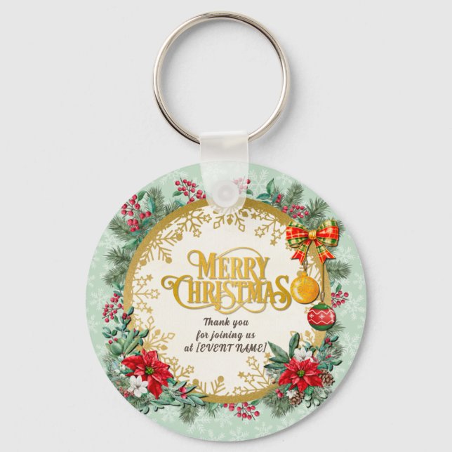 Chaveiro Feliz Natal e Ano Novo Pelo Amor (Frente)