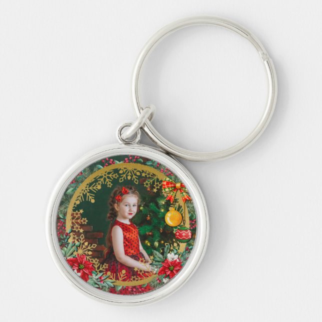 Chaveiro Feliz Natal e Feliz ano novo por Amor (Frente)