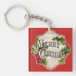 Chaveiro Feliz Natal Feriado de Natal