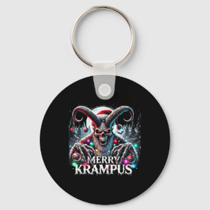 Chaveiro Feliz Natal Krampus Krampus Está Chegando à Cidade