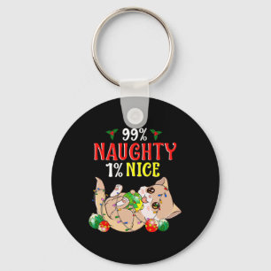 Chaveiro Feliz Natal Ou Feliz Gato Engraçado Humor 1