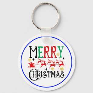 Chaveiro Feliz Natal Papais noeis Sleigh-61049 T-Shirt
