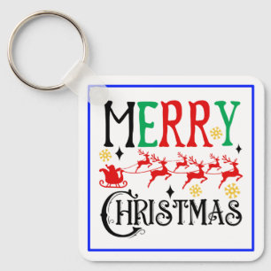 Chaveiro Feliz Natal Papais noeis Sleigh-61049 T-Shirt