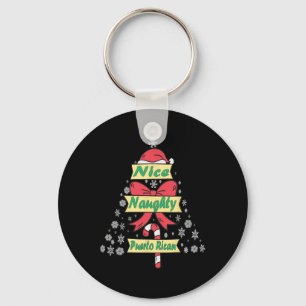 Chaveiro Feliz Natal porto-riquenho, doido, engraçado