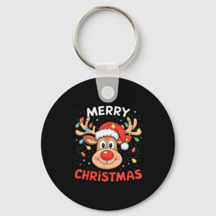 Chaveiro Feliz Natal Rena Xmas Família Homens Mulheres Cria