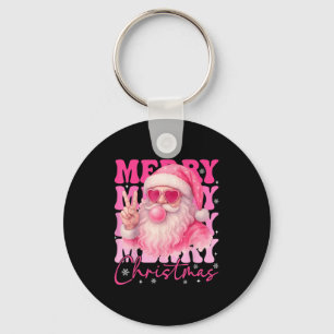 Chaveiro Feliz Natal Retro Nk Papai Noel Chiclete Natal Fer