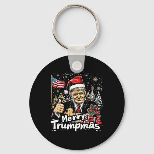 Chaveiro Feliz Natal Trump Grato Natal Trump Como Papai Noe