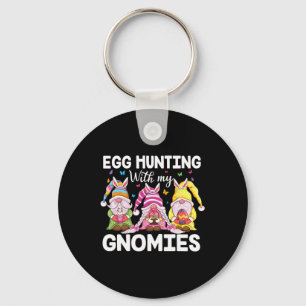 Chaveiro Feliz Páscoa Com Minhas Orelhas de Coelho Gnomies 