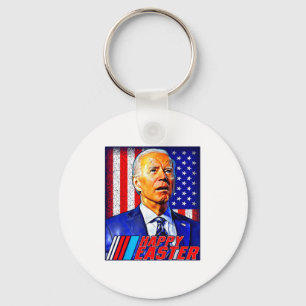 Chaveiro Feliz Páscoa Divertido Joe Biden 4 De Julho Homens