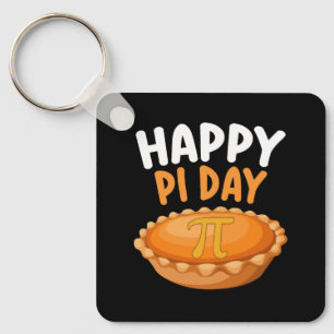 Chaveiro Feliz Pi Day Pie Matemática Matemática Arco-Íris