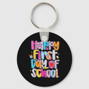 Chaveiro Feliz Primeiro Dia Da Escola De Volta À Escola