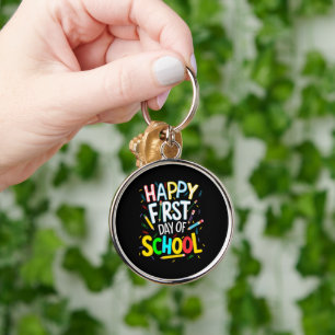 Chaveiro Feliz Primeiro Dia de Volta às Aulas